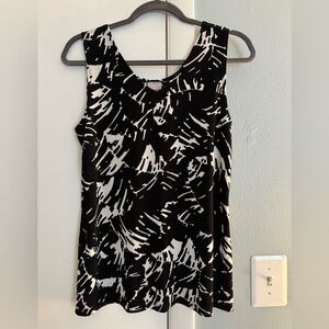 Chicos Sleeveless Top. Size 1. Like new condition.